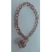 Pulseira Coroa em Dourado Rosa Pulseira Coroa em Dourado Rosa