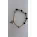 Pulseira rosas em preto 